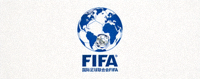 国际足球联合会FIFA官方标志 - 蓝色地球与足球图案